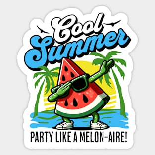 Cool Summer Watermelon Sticker